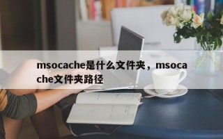 msocache是什么文件夹，msocache文件夹路径